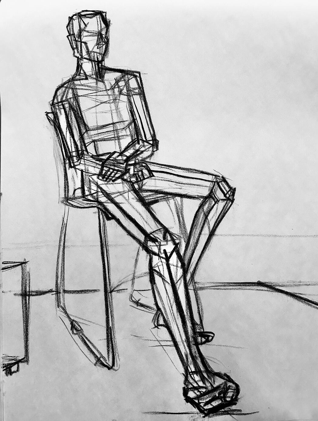 "Man in Chair"