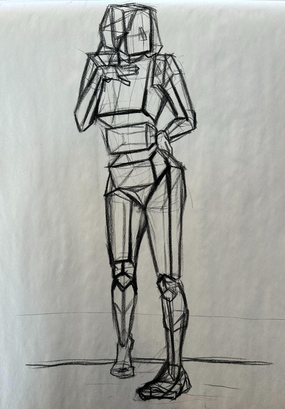 "Woman of Boxes"