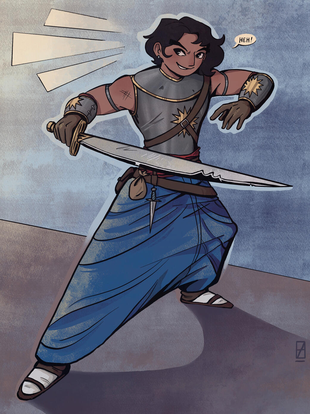 "Confident Knight"